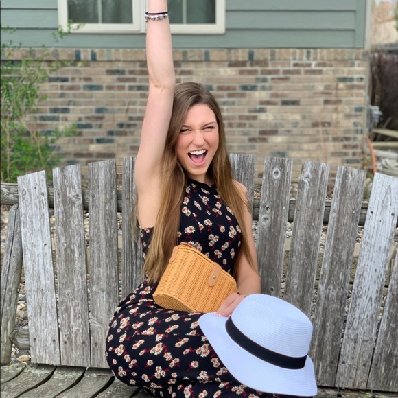 Boutique full body floral romper (SOLD) - Picture 2 of 3